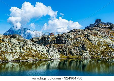 The Monviso And The Alpine Lakes Of Piedmont And The Province Of Cuneo