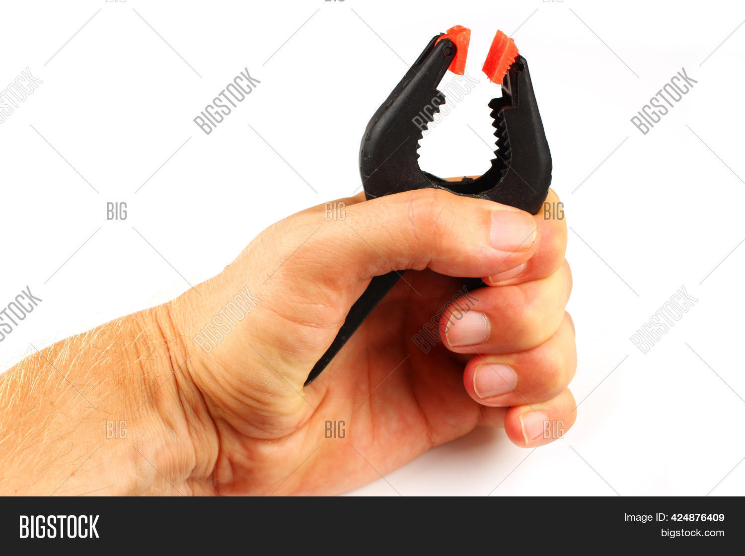 Black Clothespin Hand Image & Photo (Free Trial) Bigstock