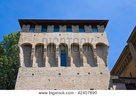 La Rocchetta. Parma. Emilia-Romagna. Itálie.
