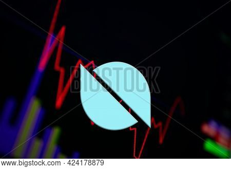 Ontology Ont Cryptocurrency. Coin Growth Chart On The Exchange, Chart