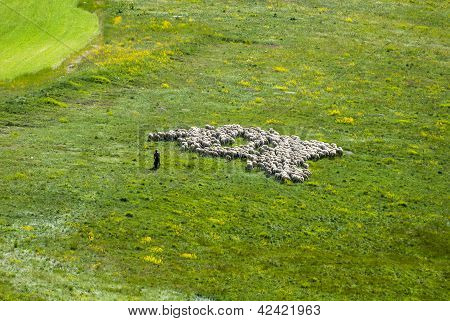 Krajina klavírní Castelluccio Di