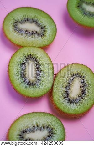 The Ellipsoidal Kiwi Fruit Is A True Berry And Has Furry Brownish Green Skin