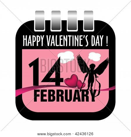 List kalendáře Valentine