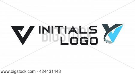 V Initials Alphabet Logo Exclusive Design Inspiration