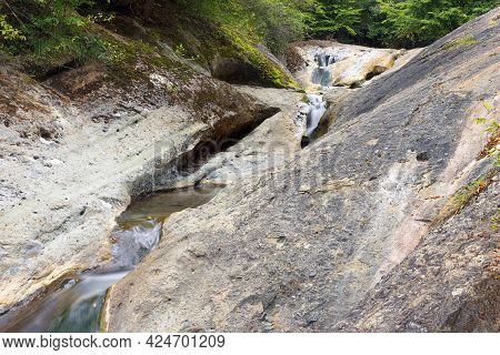 View Of La Gavane Creek In Trascau Mountains