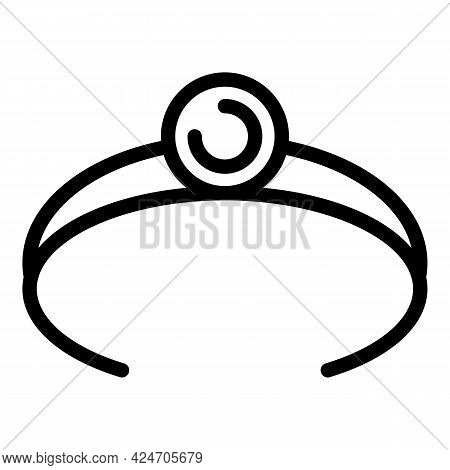 Coiffure Tool Icon. Outline Coiffure Tool Vector Icon For Web Design Isolated On White Background