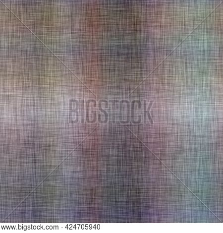 Soft Subtle Gingham Plaid Background Pattern. Blurry Checkered Space Dyed Melange Effect. Seamless C