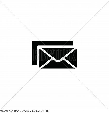 Mail Icon Isolated On White Background From Business Collection. Mail Icon Trendy And Modern Mail Sy