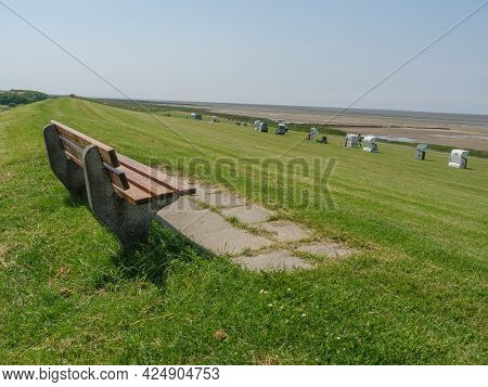 Hallig Hooge and Nordstrand in the north sea