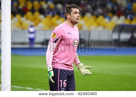 Brankář Cedric Carrasso Fc Girondins De Bordeaux