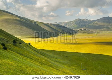 Krajina klavírní Castelluccio Di