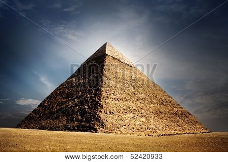giza pyramids, cairo, egypt