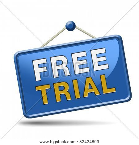 trial version and free product sample, test or try it here and now. No charges unique promotion offer.