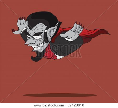 vampire. Vector and illustration