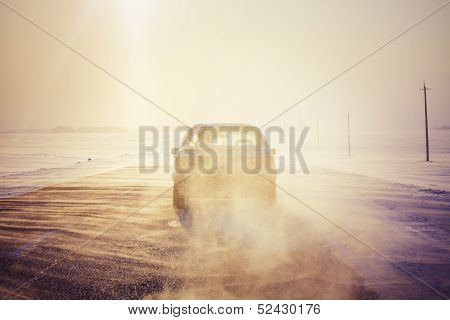 Snowy Land Road