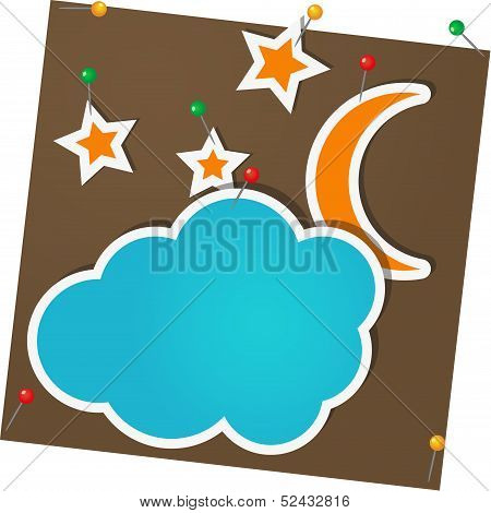 moon and clouds