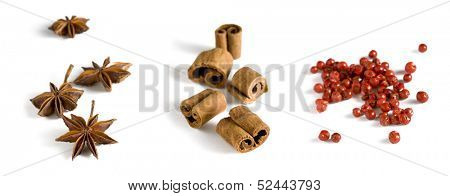 three kind of spices