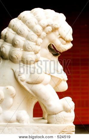 Statua di Leone cinese