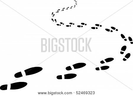 Receding Footprints