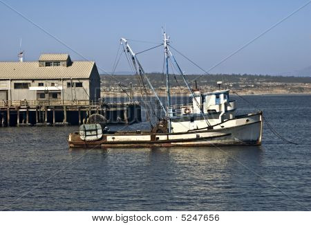 Połów Łódka na Monterey Bay