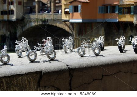 Hračka poblíž Ponte Vecchio