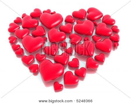 Liebe und Valentinstag Konzept