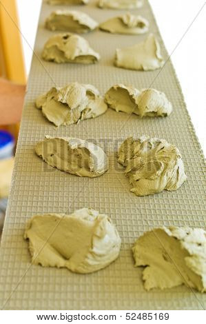 roll dough is prepared