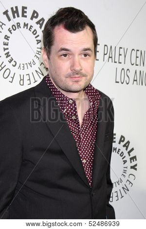 LOS ANGELES - OCT 16:  Jim Jeffries at the 2013 Paley Center For Media Benefit Gala at 21st Century 21st Century Fox Studios Lot on October 16, 2013 in Century City, CA