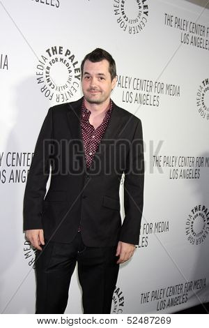 LOS ANGELES - OCT 16:  Jim Jeffries at the 2013 Paley Center For Media Benefit Gala at 21st Century 21st Century Fox Studios Lot on October 16, 2013 in Century City, CA