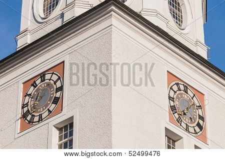 Carillion (glockenspiel) Located At Salzburg, Austria