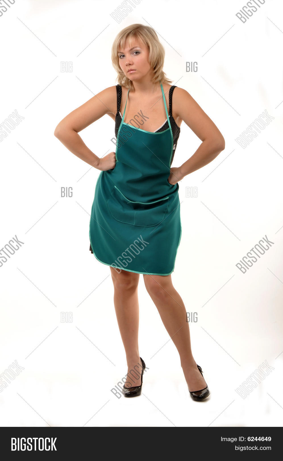 Strict Housewife Green Image and Photo