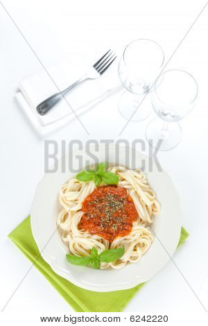 Ev yapımı Bolognese makarna