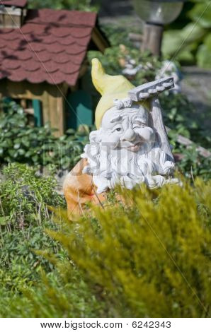 Blinking Garden Gnome