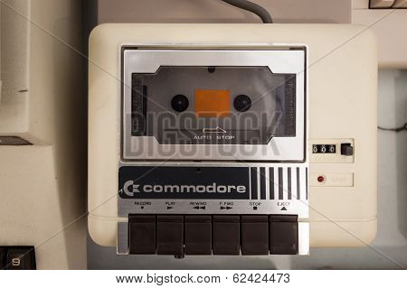 Commodore Cassette Player At Robot And Makers Show