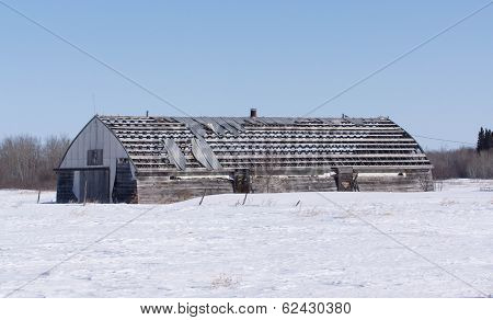 the barn