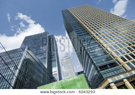 Canary Wharf, London.