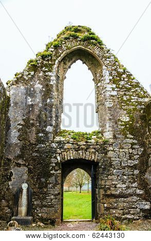 Kilcrea, Ireland - November 28: Kilcrea Friary On November 28, 2012 In Co.cork, Ireland