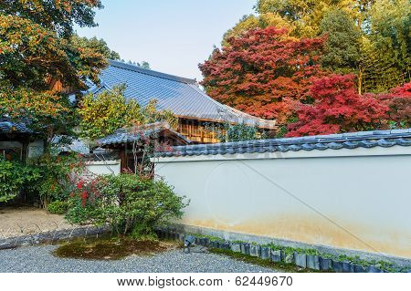 Goryo Eji Tonsho Guards of Emperor's Tomb next to Kodai-ji Temple in Kyoto