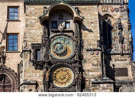 The Prague Astronomical Clock, Or Prague Orloj