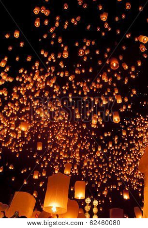 Yee Peng festival of Thailand