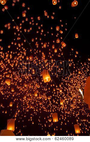 Yee Peng festival of Thailand