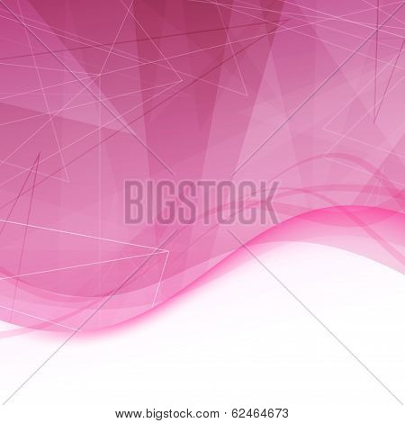 Dark Red Wave Geometrical Background Template