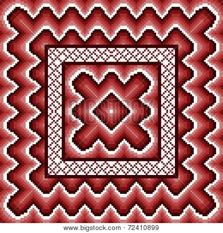 Dark Red Seamless Pattern