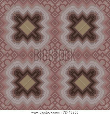 Seamless Pattern In Cocoa Hues