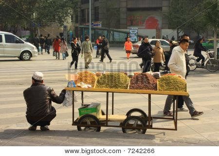 Middle Eastern Street Stall in China