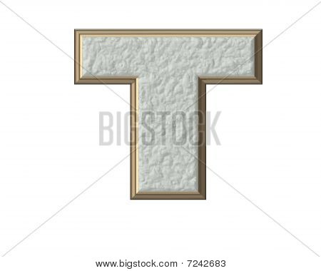 3D Buchstaben T