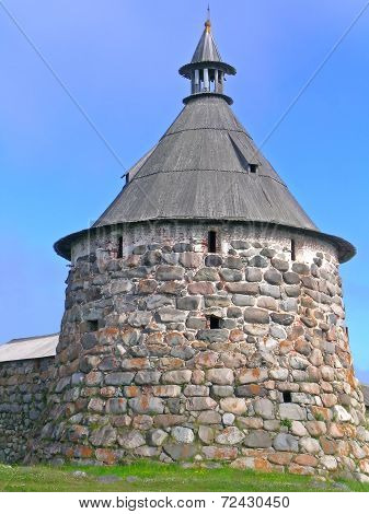 Tower of Solovetsky Monastery