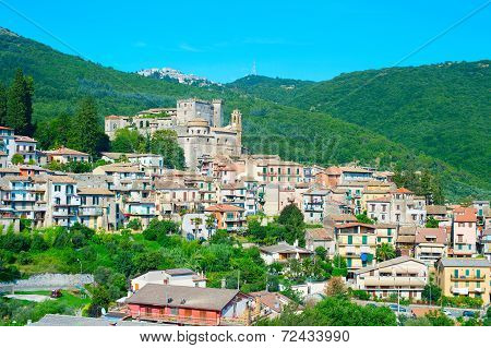 Mountains Town. Italy