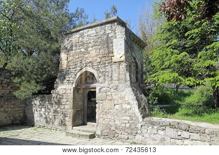 Ancient Portal Next To The Church Of Saint Sarkis