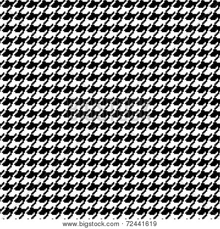 houndtooth seamless pattern